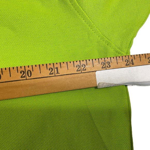 PJ Mark Mens 3XL Lime Green Short Sleeve Polo Shirt Cotton New With Tags - Picture 5 of 11